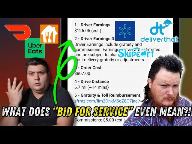 #NoTipNoTrip vs Bid for Service! Gig Worker Mindset Debate!! What is a Bid for Service?