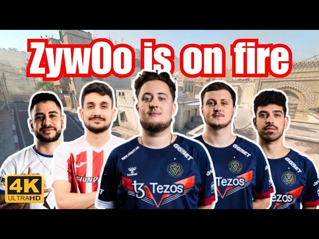 ZywOo vs Team ohnePixel Rating:2.25 on FACEIT | Dust2 POV | Aug 11, 2024 #cs2 #pov