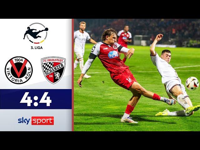 Wieder ein Torspektakel am Sportpark Höhenberg! | FC Viktoria Köln - FC Ingolstadt 04 | Highlights