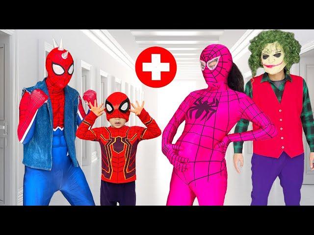 What If Many SPIDER-MAN & JOKER in 1 HOUSE ?? | Spider-Man's Wife Gives Birth & JOKER Is GOOD HERO ?