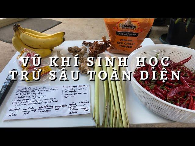 Trừ Sâu Bằng Vũ Khí SInh Học Kinh Hoàng Toan Trinh