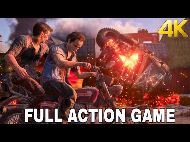 uncharted 4: a thief's end Gameplay PS5 4k Video