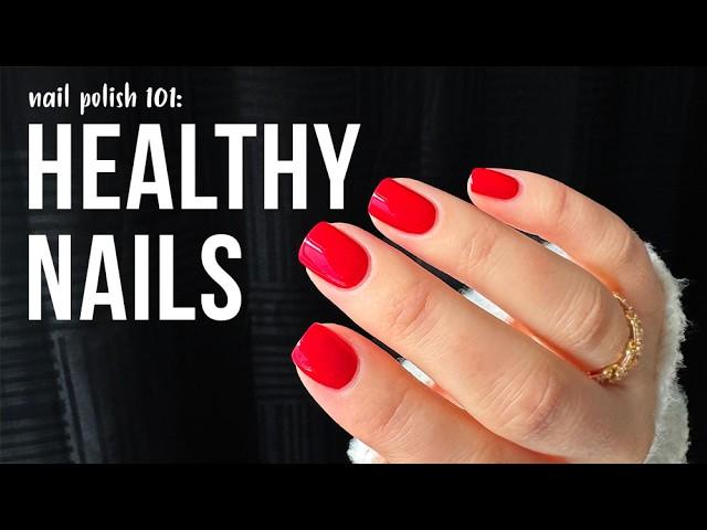 How to Keep Your Nails Strong & Healthy (Nail Polish 101) || KELLI MARISSA