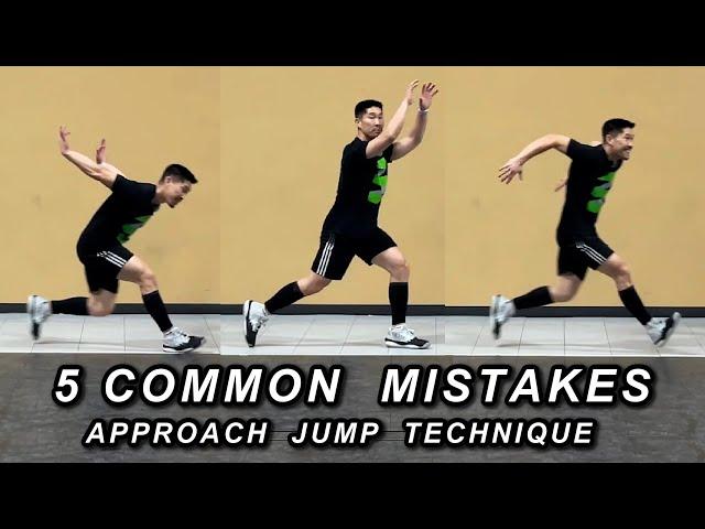 5 Common Mistakes with Approach Jump Technique