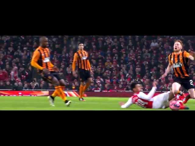 Francis Coquelin Vs Hull City 4/1/15 1080p HD