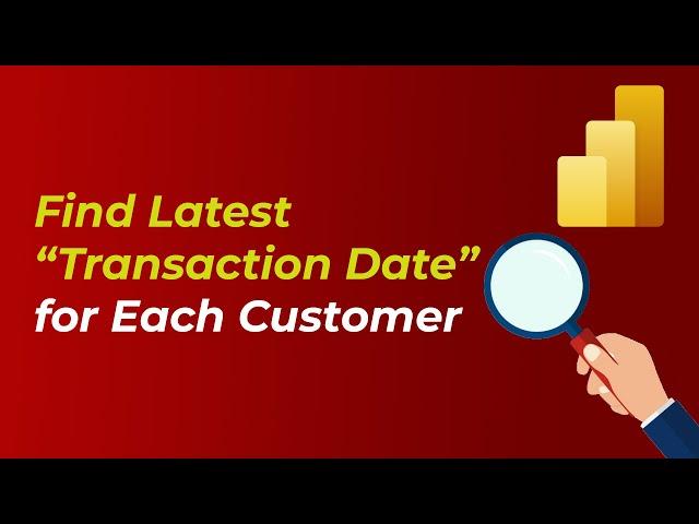 Find Latest Transaction Date for Each Customer | Product | Store