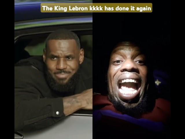 LeBron James Prank on Bronnie kkk Nike Special #nike #king #lebronjames#jokes #scammer