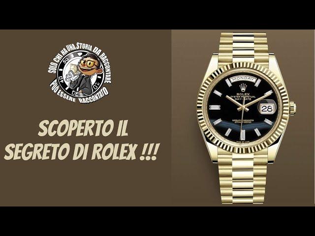 Scoperto il segreto di  #Rolex, perchè tutti ne vogliono uno!!!