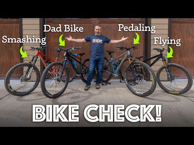 Bike check! All about my mountain bikes and what they're for