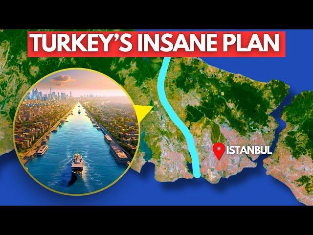 Turkey To Build $25 BILLION New Canal To Rival The Suez & Panama Canals