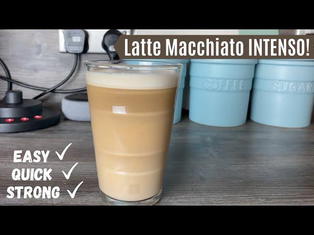 A2B Latte Macchiato INTENSO Coffee Recipe - Give your latte an extra kick! | Nespresso Recipes