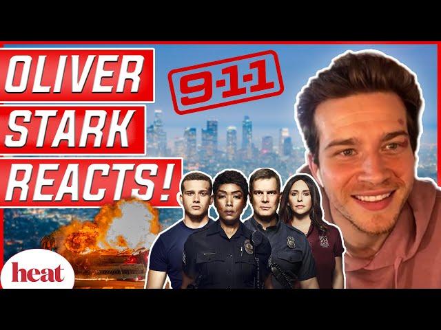 'I Can't Watch That!': Oliver Stark Gets Emotional Reacting To 9-1-1's Most Iconic Scenes