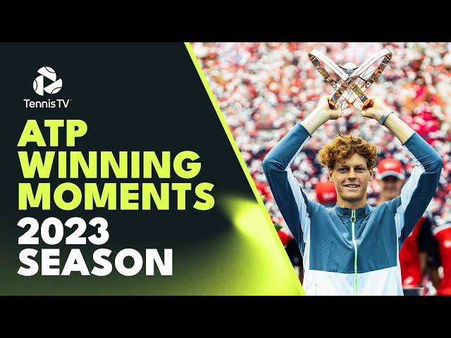 Every Championship Point & Trophy Lift From 2023 ATP Season! 