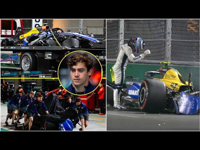  News Update: Franco Colapinto Huge CAR CRASH in Las Vegas Grand Prix | Las Vegas GP