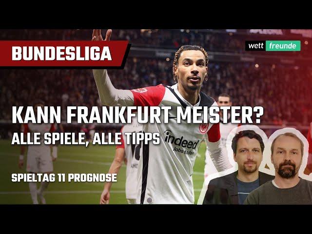 Bundesliga Tipps 11. Spieltag 24/25  Vorschau & Prognose