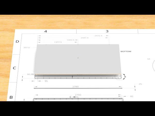 Self-Assembly Vacuum Membrane Press Animation