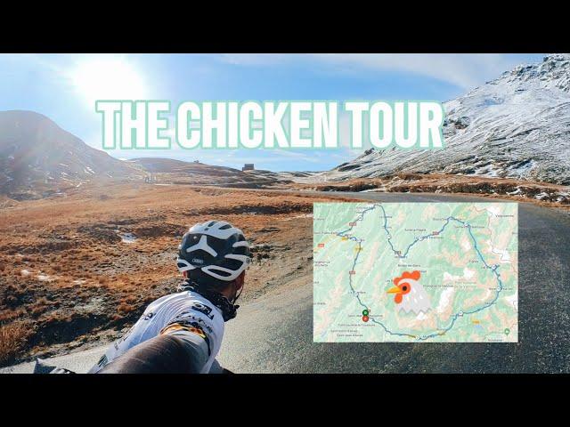 RODE 265 KM TO DRAW A CHICKEN | AUTUMN IN THE ALPS