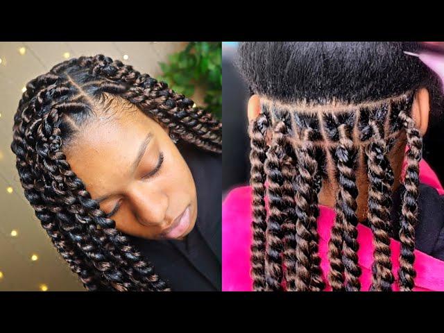 Passion Twist Tutorial | •New Wrapping Method| •Braidsbytyti