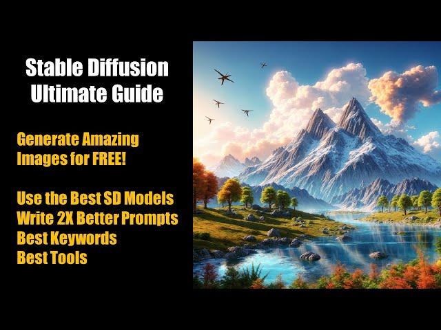 Stable Diffusion Ultimate Guide. How to write better prompts, and use Image to Image, Control Net.