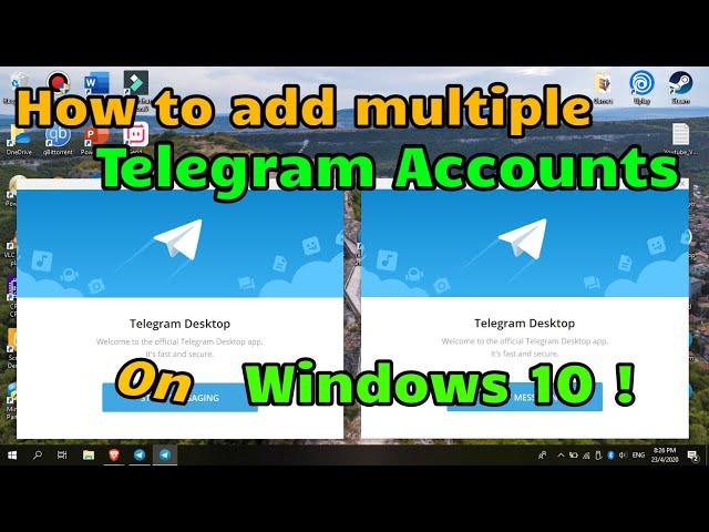 How To Add Multiple Telegram Accounts on a Windows PC [ Quick & Easy Guide ]