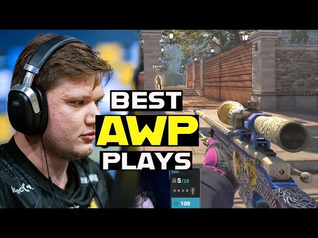 THE BEST CS2 PRO AWP PLAYS SO FAR! (CRAZY FLICKS, PLAYS, CLUTCHES!)