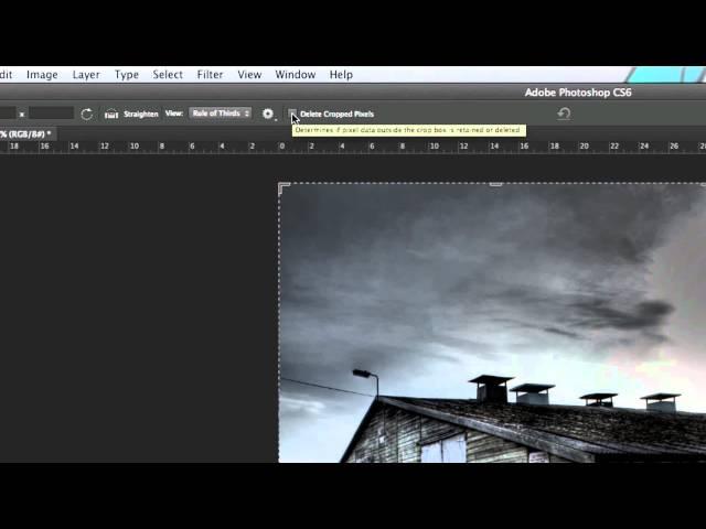 Photoshop: How to Crop an image (TUTORIAL)