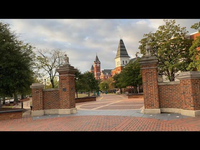 Auburn, Alabama Walking Tour 2022- 4k|60fps