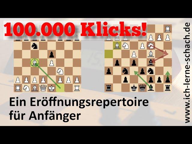 Ein Eröffnungs-Repertoire für Anfänger