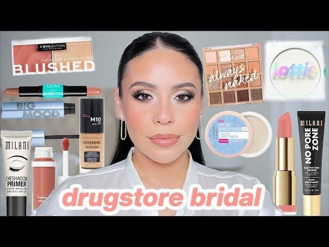 Drugstore Bridal Makeup ‍️