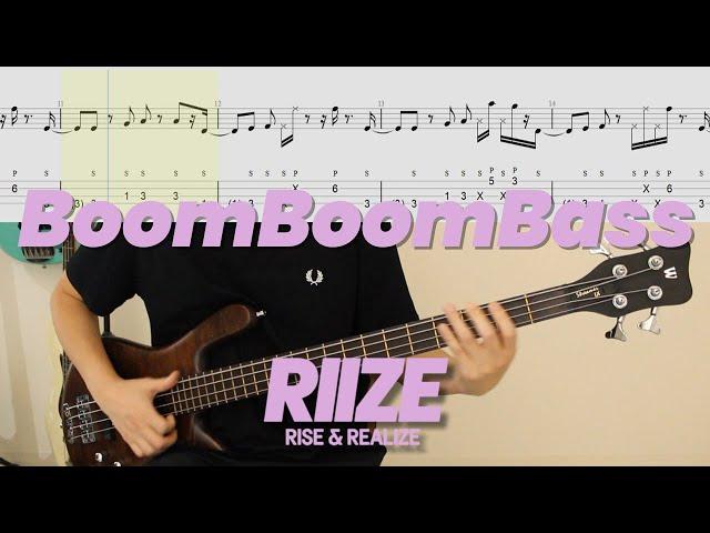 Make sure to listen to this BASS│RIIZE - Boom Boom Bass│BASS TAB