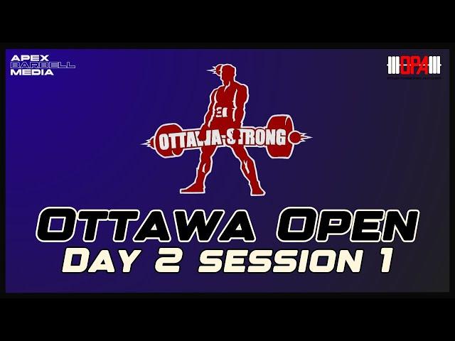 Ottawa Open 2024 - Day 2 Session 1