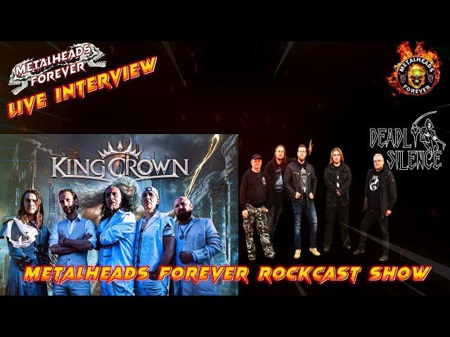 KINGCROWN | DEADLY SILENCE #852 – 27.11.2024 | METALHEADS FOREVER - ROCKCAST SHOW