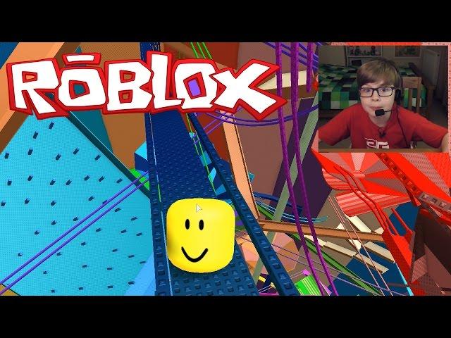 I AM A MARBLE!! ROBLOX Mega Marble Run Pit