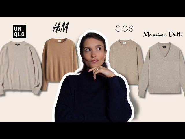 BATTLE OF THE CASHMERE SWEATERS: Is Fast-fashion Up To The Challenge?