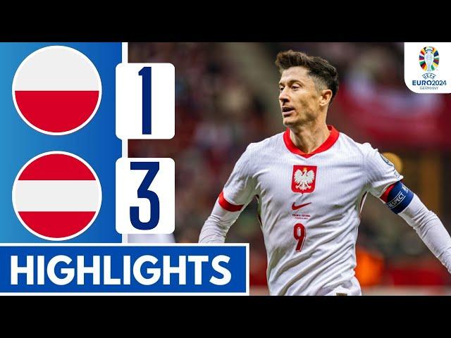 Poland vs Austria 1-3 • All Goals & Highlights • EURO 2024