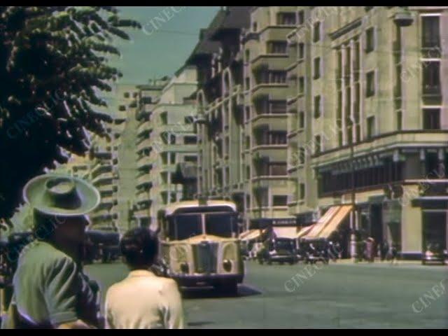 Primul film color realizat în România - “București în 1940”, remasterizat Cineclic