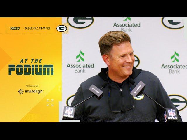 Brian Gutekunst says Packers in 'good spot' going into season's second half