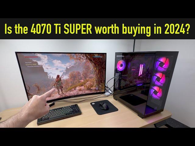 RTX 4070 Ti SUPER vs the MOST DEMANDING games of 2024 at 4K