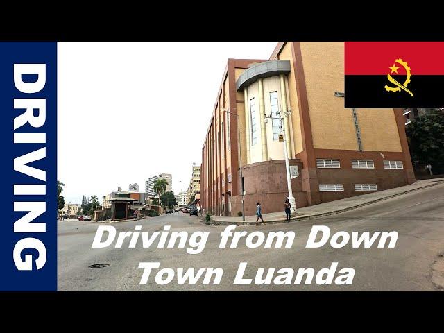 Driving - Angola - RAW - Luanda - Downtown - 4K