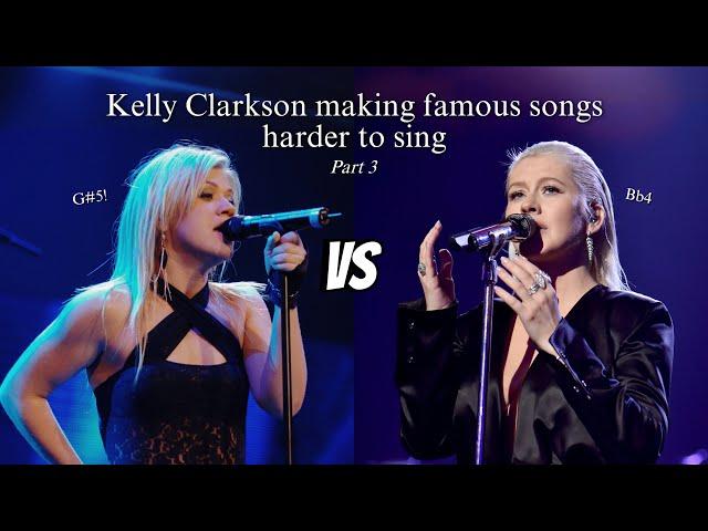 Kelly Clarkson making famous songs harder to sing (B4 - F#6 | Part 3)