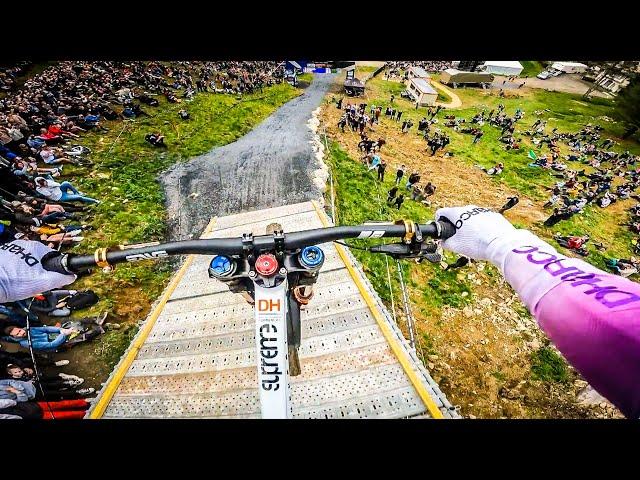 POV | Amaury Pierron's Insane WINNING Run in Lourdes