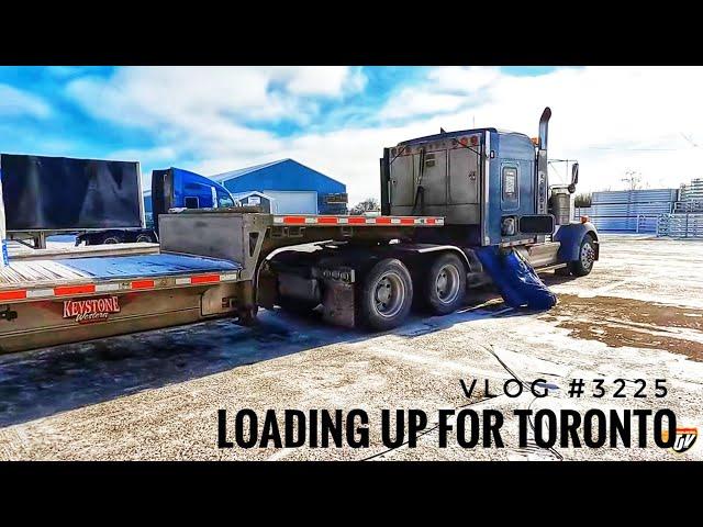 LOADING UP FOR TORONTO | My Trucking Life | Vlog #3225