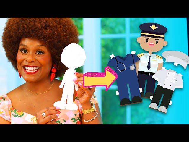 Craft Time: Business Buddies | Crafts for Toddlers | Preschool Activities | Teaching Art to Toddlers