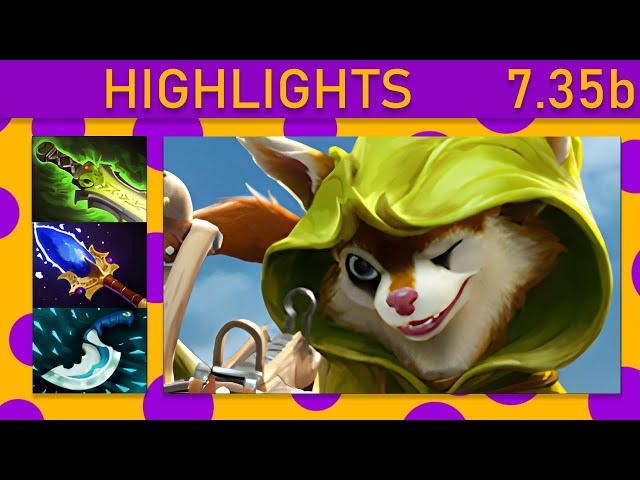 ⭐Hoodwink 30+ K/A! Support Highlights 7.35b - Dota 2 Top MMR