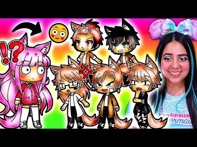 5 ALPHA BROTHERS?!  Gacha Life Mini Movie Funny Story Reaction