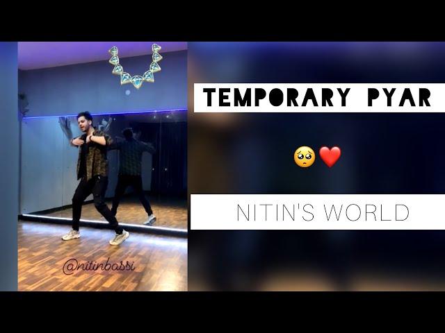 TEMPORARY PYAR ️ | New Dance Video | Nitin's World | #shorts | Kaka | Punjabi song 