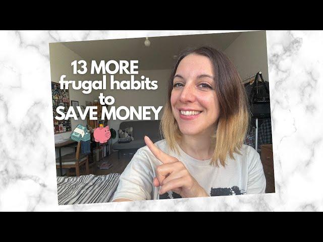 MORE frugal habits that save me money | More frugal tips that can save THOUSANDS