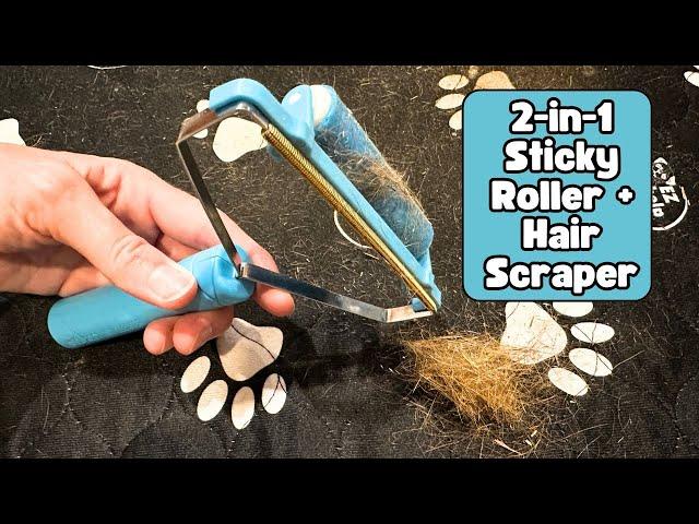 Reusable Lint Roller AND Carpet Scraper | STICKYROOT LINT Full Demo + Review