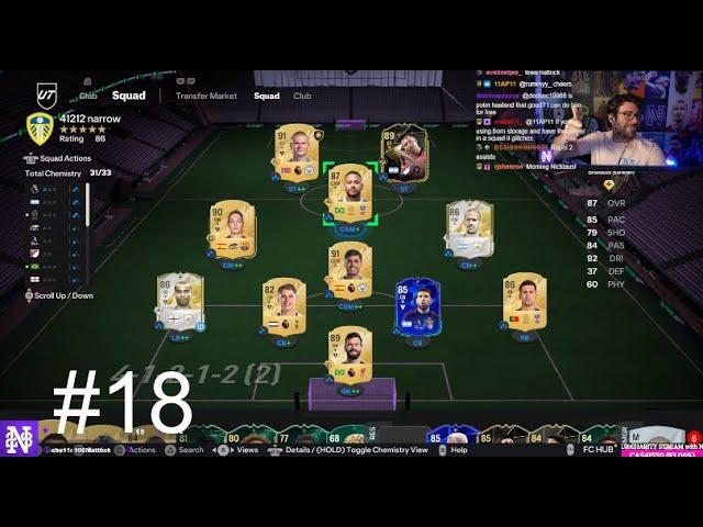 Final CHAMPS games and REWARDS | No Coffee Day 7 - POOR MAN RTG #18 - FC 25 Ultimate Team