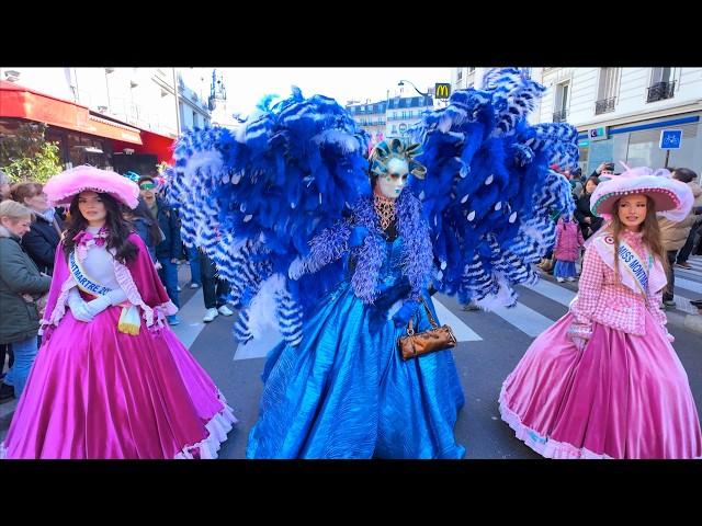 Paris, France - Le Carnaval de Paris, March 2, 2025 - Paris 4K